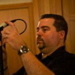 Todd Whitelock during a Zenph session with Joshua Bell 6-30-09
